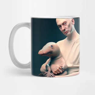 Race among us, reptile aliens are out there Mug